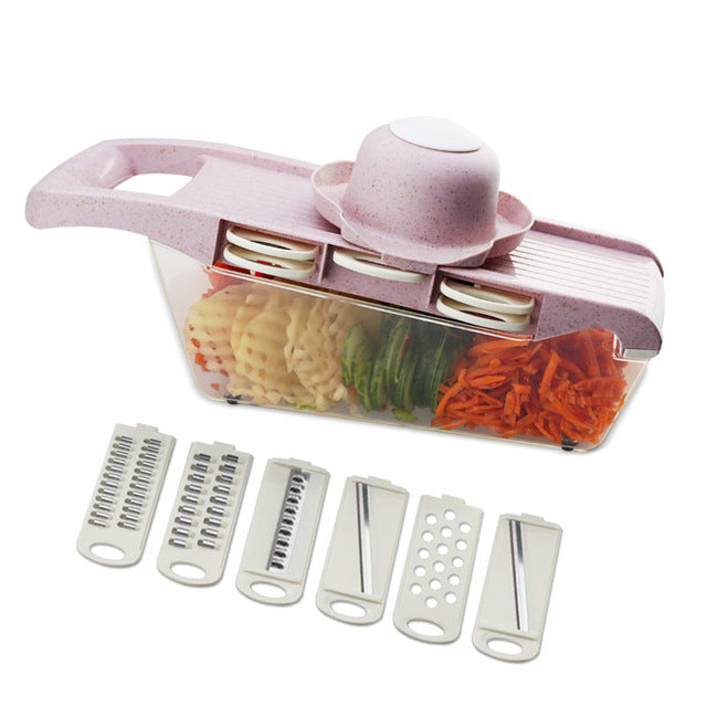 Vegetable Slicer Grater Mandoline Peeler Cutter Multi function Carrot Onion Fruit Tools Kitchen Accessories