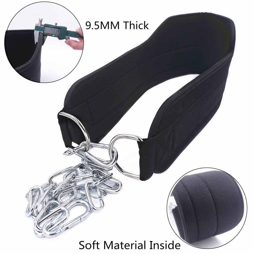 Thick Neoprene Chain Dipping Belt
