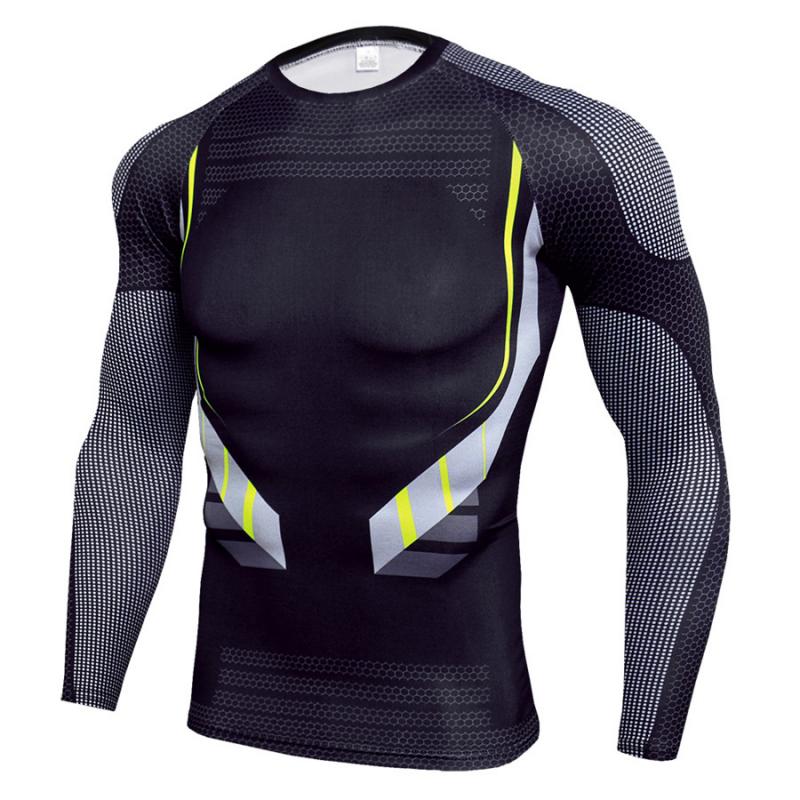 Long Sleeve Compression Shirt Men
