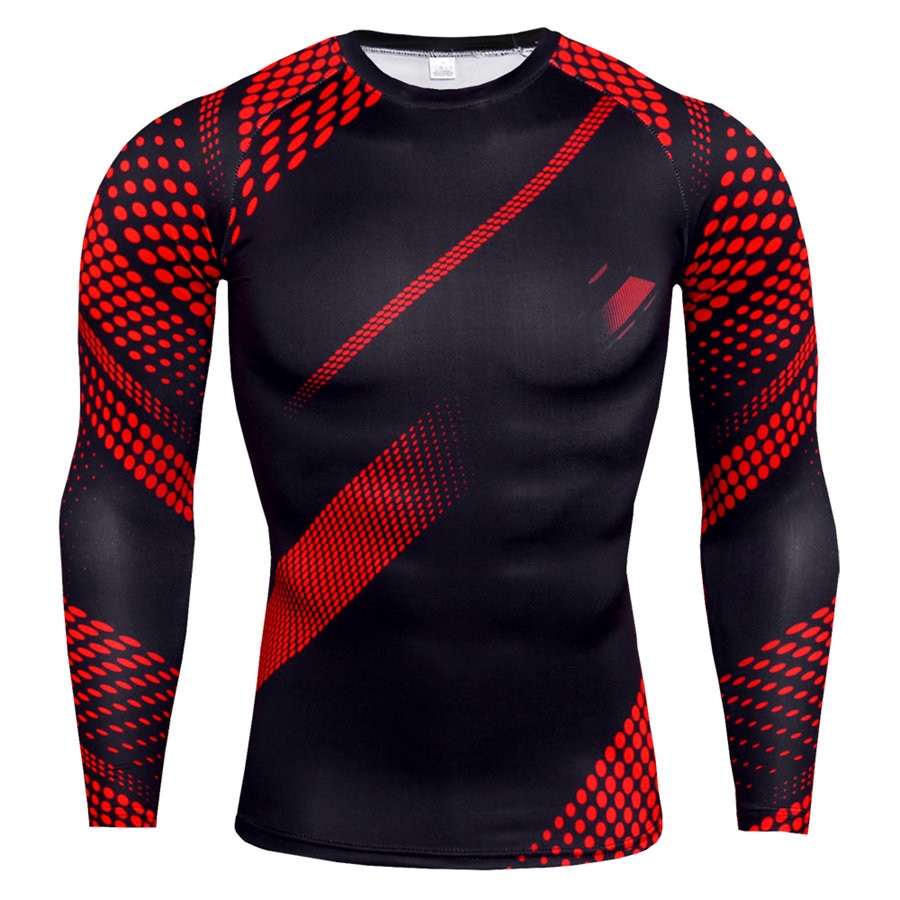 Long Sleeve Compression Shirt Men
