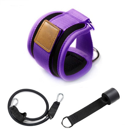 Resistance Bands with Ankle Straps