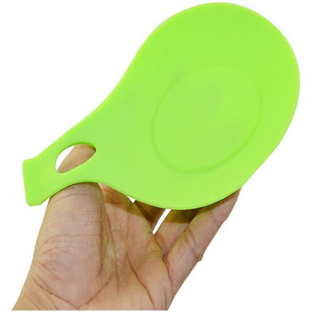 Kitchen Tools Accessories Silicone Spoon Mat,Spatula European Style Spoon Pad