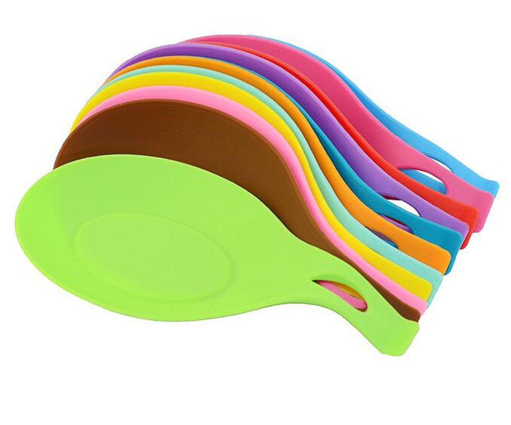 Kitchen Tools Accessories Silicone Spoon Mat,Spatula European Style Spoon Pad