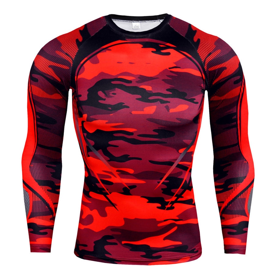 Long Sleeve Compression Shirt Men