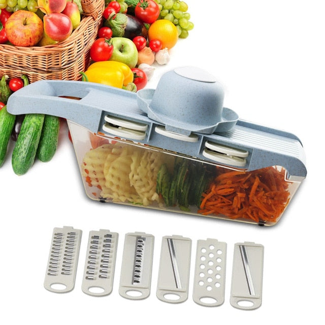 Vegetable Slicer Grater Mandoline Peeler Cutter Multi function Carrot Onion Fruit Tools Kitchen Accessories