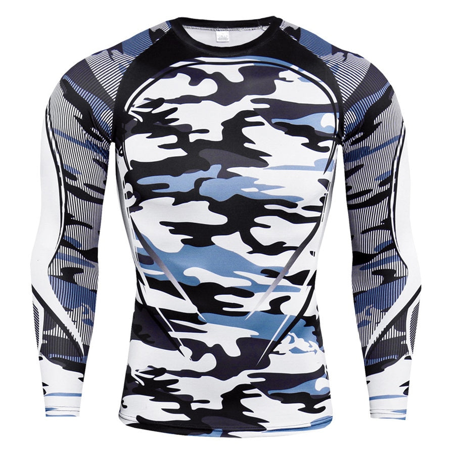 Long Sleeve Compression Shirt Men