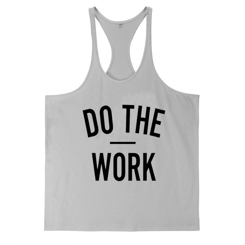 Men Tank Tops Y Back