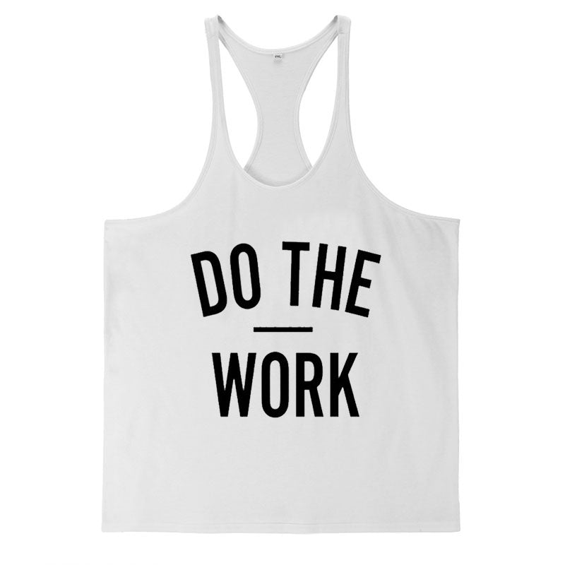 Men Tank Tops Y Back