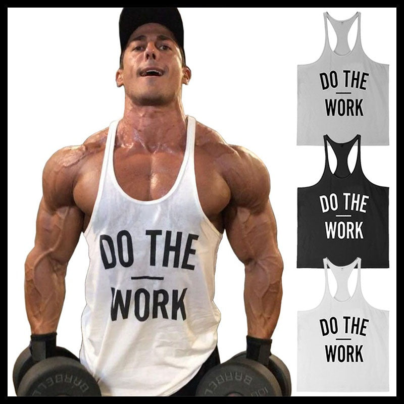 Men Tank Tops Y Back