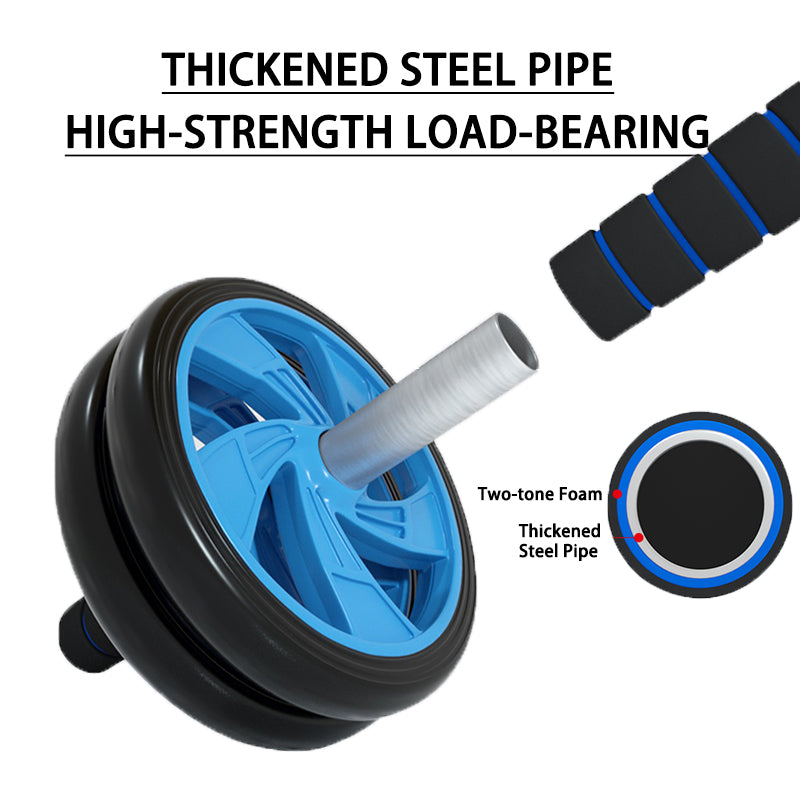 Abdominal Muscle Trainer Two-wheeled