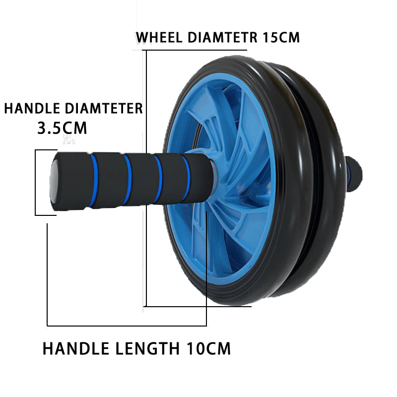Abdominal Muscle Trainer Two-wheeled