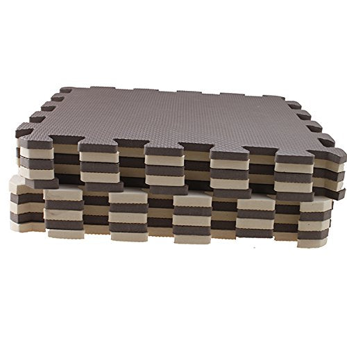 10 Pieces Exercise Mat Interlocking