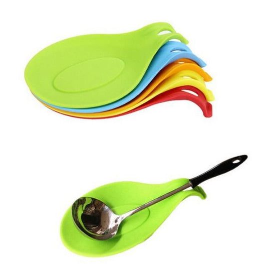 Kitchen Tools Accessories Silicone Spoon Mat,Spatula European Style Spoon Pad