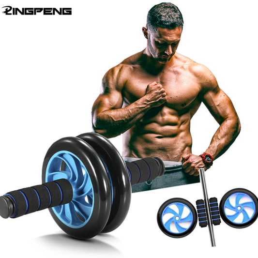 Abdominal Muscle Trainer Two-wheeled